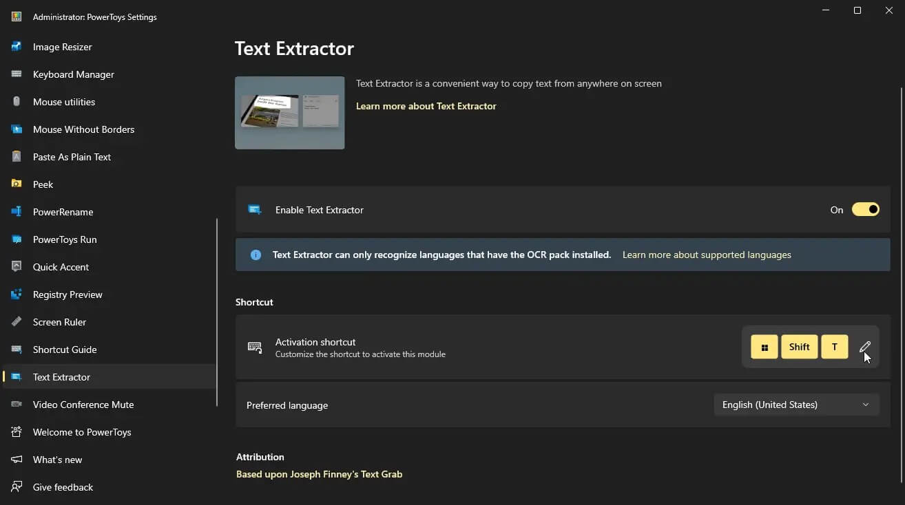 Text Extractor